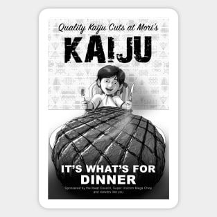 Kaiju: It's what's for dinner Sticker